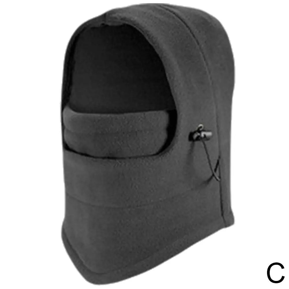 Thermal Windproof Winter Cycling Mask & Fleece Hat – Outdoor Sport Face Cover