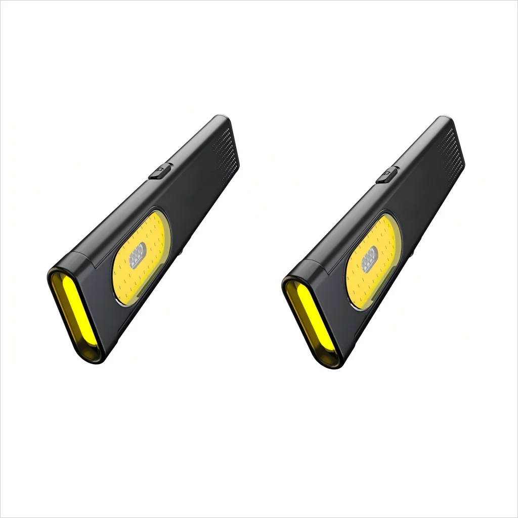 USB-C Rechargeable LED Keychain Flashlight – 600 LM Mini Magnetic Work Light