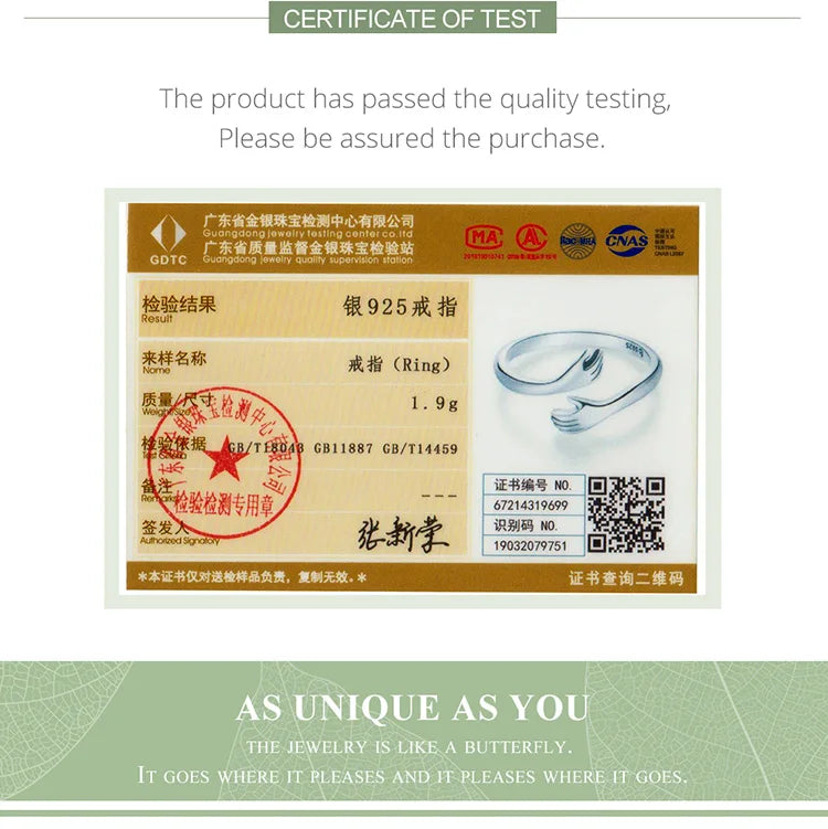 Hug Hands 925 Sterling Silver Ring – Elegant Symbolic Jewelry