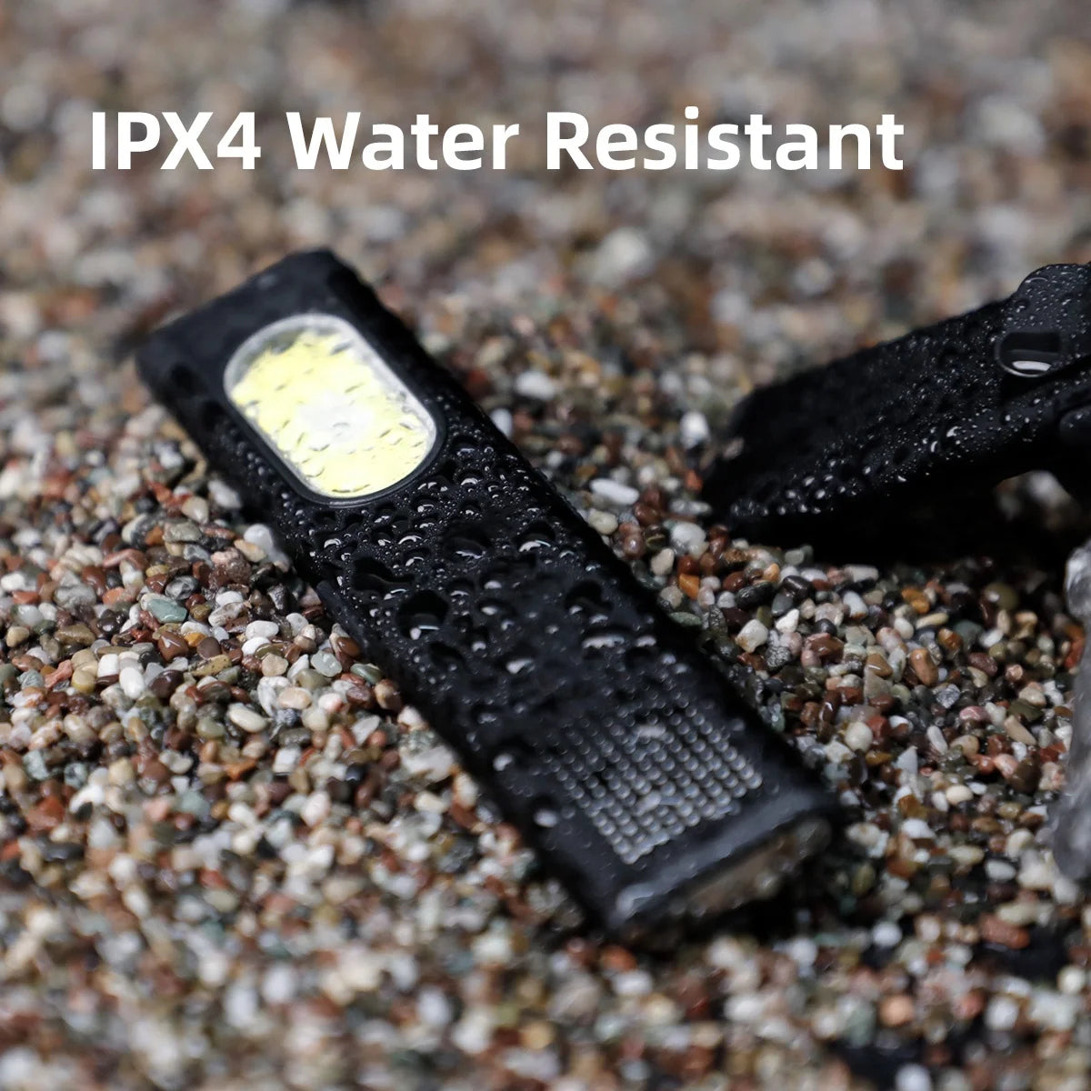 USB-C Rechargeable LED Keychain Flashlight – 600 LM Mini Magnetic Work Light