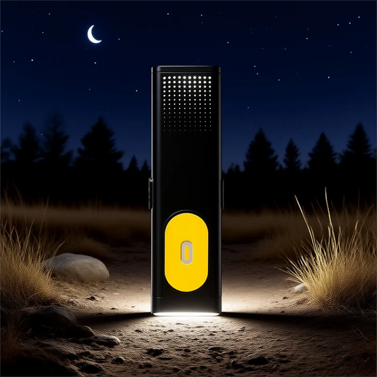 USB-C Rechargeable LED Keychain Flashlight – 600 LM Mini Magnetic Work Light