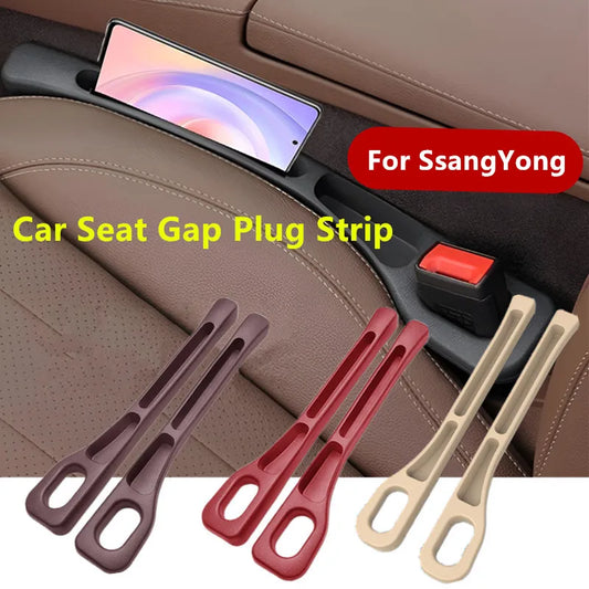 PU Car Seat Gap Filler & Side Storage Organizer – Leak-Proof Auto Insert