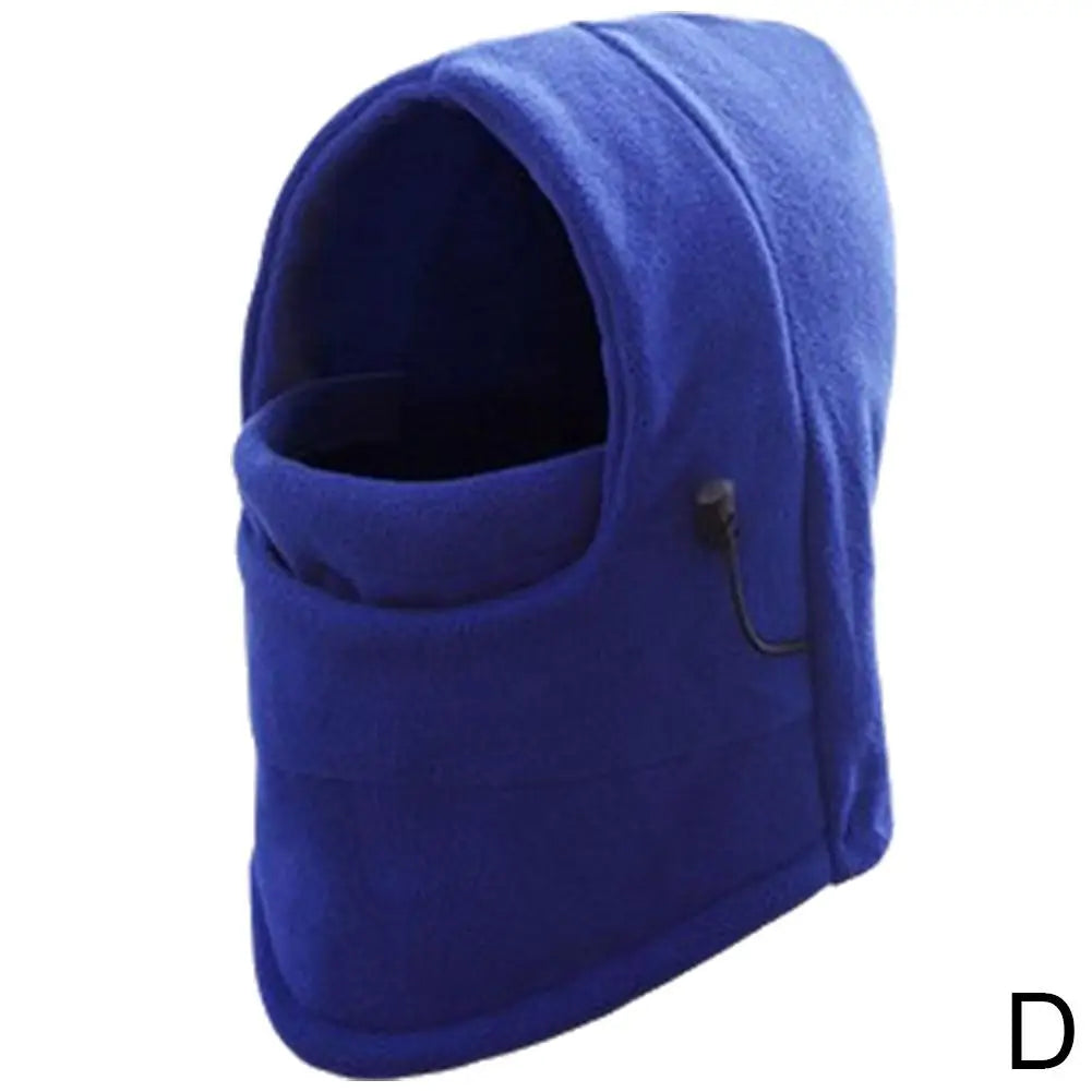 Thermal Windproof Winter Cycling Mask & Fleece Hat – Outdoor Sport Face Cover