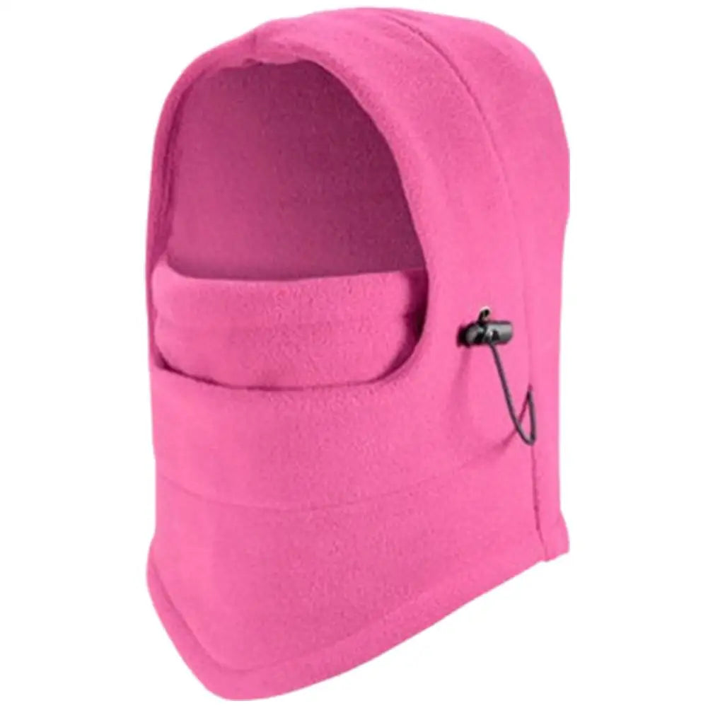 Thermal Windproof Winter Cycling Mask & Fleece Hat – Outdoor Sport Face Cover