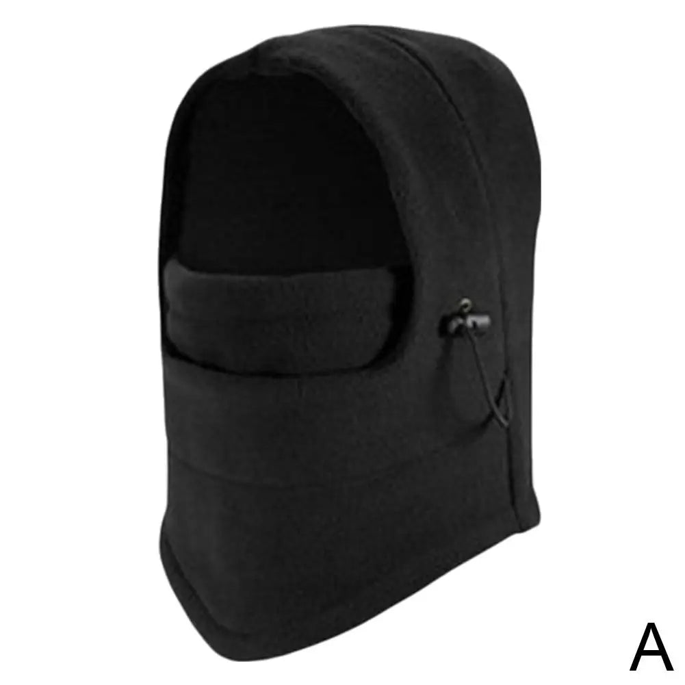 Thermal Windproof Winter Cycling Mask & Fleece Hat – Outdoor Sport Face Cover