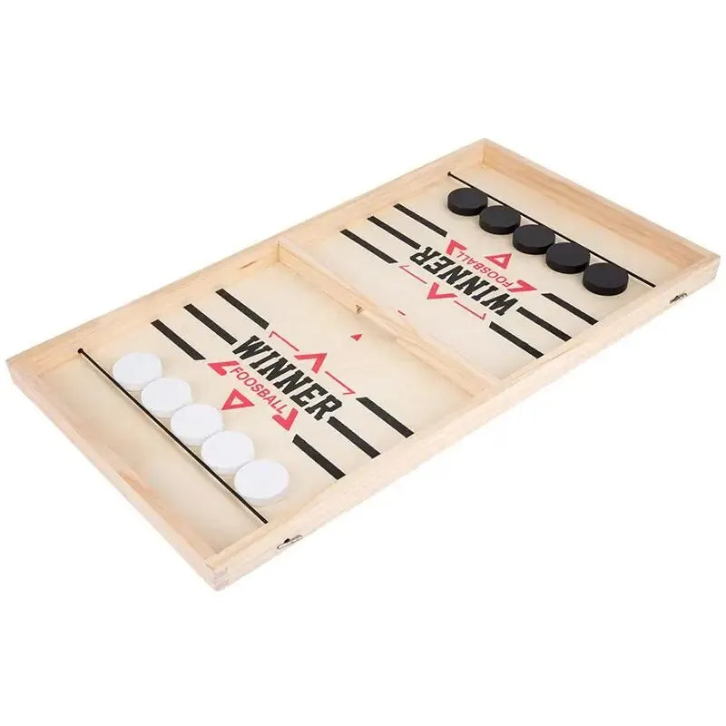 Fast Sling‑Puck Table Game – Rapid Flick & Race Board Game for Family & Friends