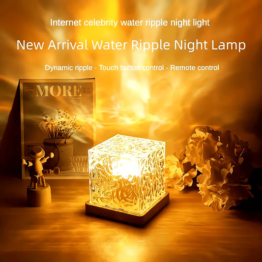 Aurora Ocean Wave Projector Night Light – 16 Color LED with Remote & Touch Control